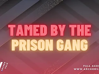 Prison Gang BDSM Slave Training Gangbang [M4M Audio Story]