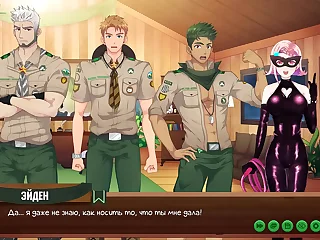 Game&colon; Friends Camp&comma; episode 52 - They were left alone &lpar;Russian voiceover&rpar;